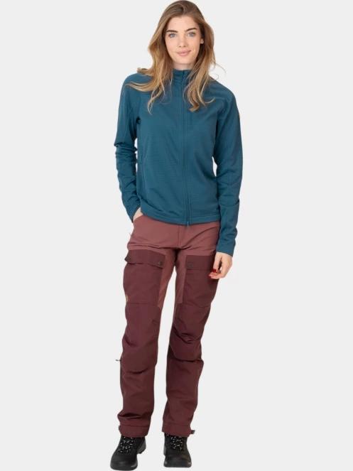 Fjallraven Keb Trousers Curved W női túranadrág lila színben 10