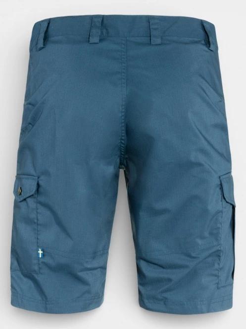 Fjallraven Vidda Pro Lite Shorts M férfi oldalzsebes túra rövidnadrág kék színben 3