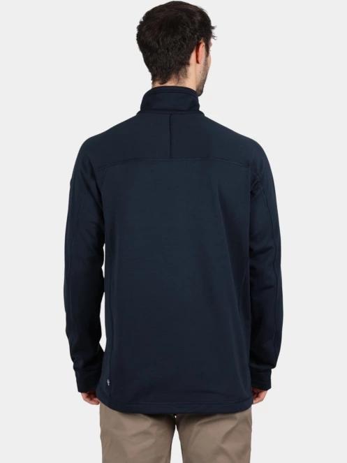 Fjallraven Abisko Lite Fleece Jacket M férfi polár pulóver sötétkék színben 4