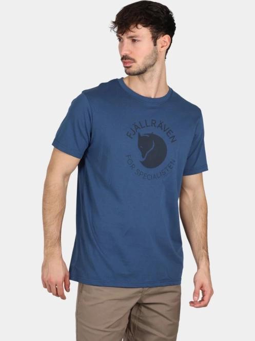 Fjallraven Fjällräven Fox T-shirt M férfi rövid ujjú póló kék színben 2