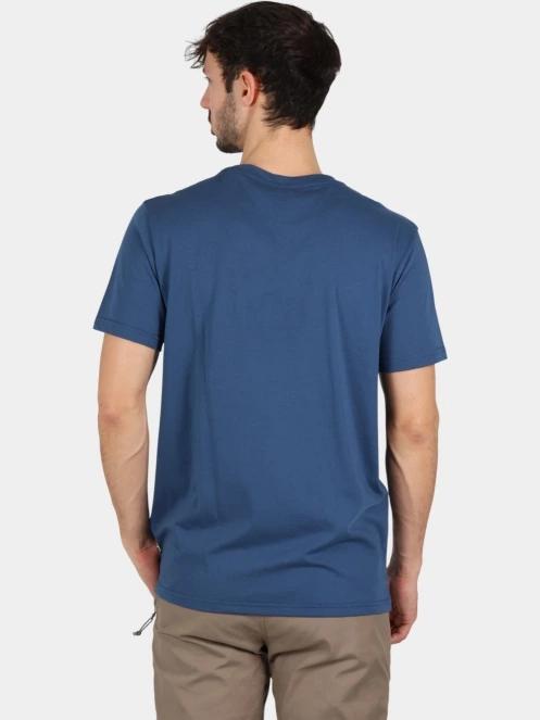 Fjallraven Fjällräven Fox T-shirt M férfi rövid ujjú póló kék színben 4