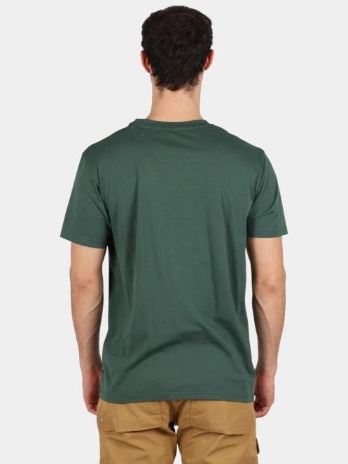 Fjallraven Fjällräven Fox T-shirt M férfi rövid ujjú póló zöld színben 4