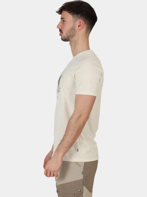 Fjallraven Fjällräven Fox T-shirt M férfi rövid ujjú póló fehér színben 3