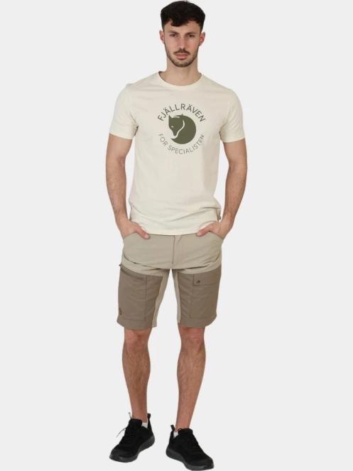 Fjallraven Fjällräven Fox T-shirt M férfi rövid ujjú póló fehér színben 6