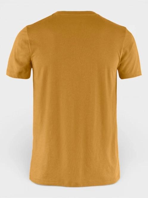 Fjallraven Fjällräven Fox T-shirt M férfi rövid ujjú póló sárga színben 3