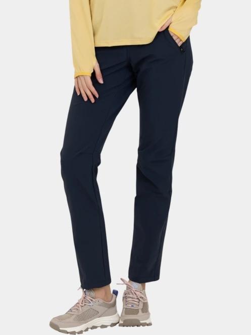 Fjallraven Abisko Trail Stretch Trousers W női túranadrág sötétkék színben 2