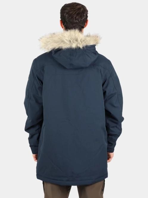Fjallraven Nuuk Lite Parka M férfi télikabát sötétkék színben 4