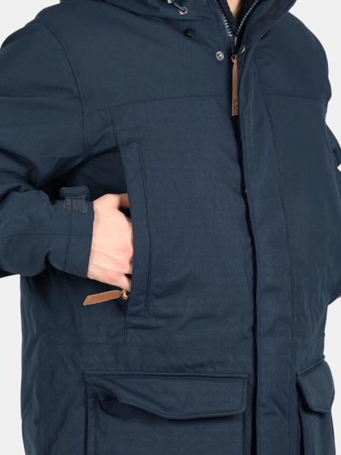 Fjallraven Nuuk Lite Parka M férfi télikabát sötétkék színben 7