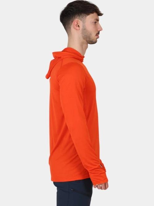 Fjallraven Abisko Sun-hoodie M férfi kapucnis pulóver narancssárga színben 5