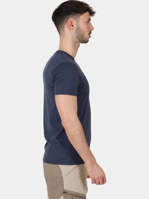 Fjallraven Fjällräven Logo T-shirt M férfi rövid ujjú póló sötétkék színben 5