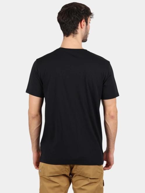 Fjallraven Fjällräven Logo T-shirt M férfi rövid ujjú póló fekete színben 4