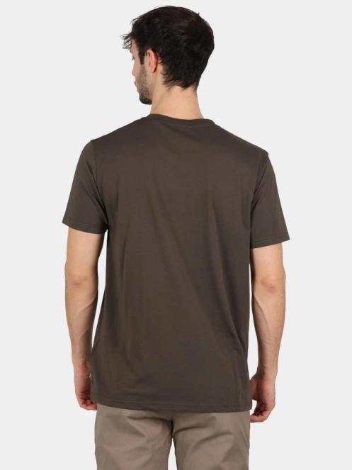 Fjallraven Fjällräven Logo T-shirt M férfi rövid ujjú póló zöld színben 4