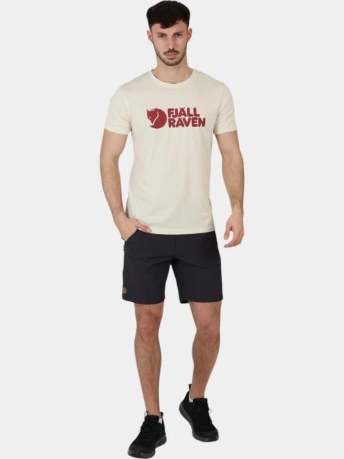 Fjallraven Fjällräven Logo T-shirt M férfi rövid ujjú póló fehér színben 6