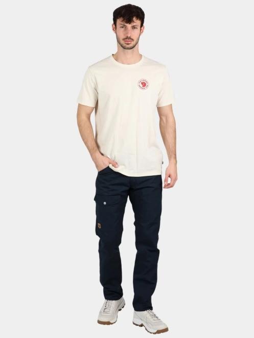 Fjallraven 1960 Logo T-shirt M férfi rövid ujjú póló homok színben 5