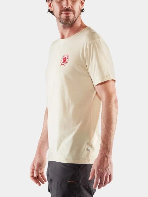 Fjallraven 1960 Logo T-shirt M férfi rövid ujjú póló fehér színben 4
