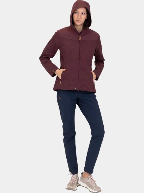 Fjallraven Stina Jacket W női átmeneti kabát piros színben 5