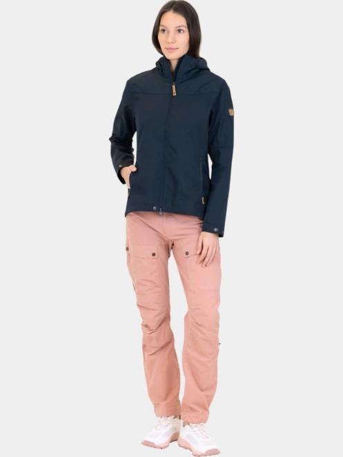 Fjallraven Stina Jacket W női átmeneti kabát sötétkék színben 5
