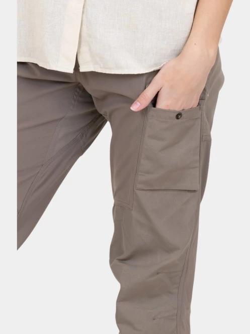 Fjallraven Nikka Trousers Curved W női túranadrág barna színben 6