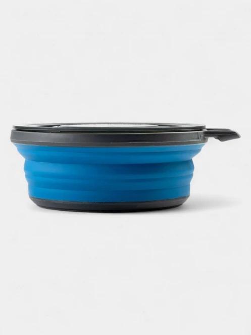 GSI Escape Bowl + Lid összecsukható tányér kék színben 4
