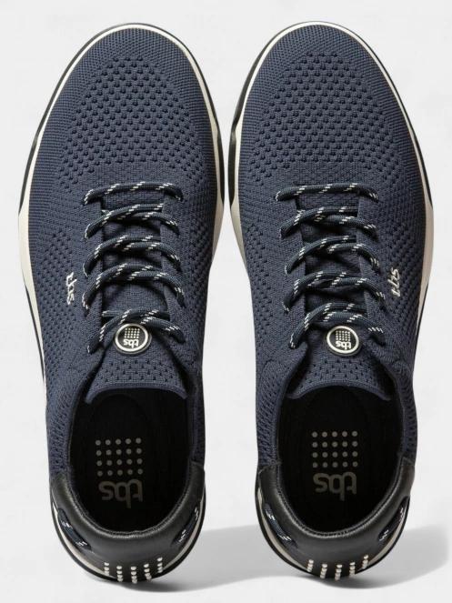 TBS Gueknit férfi sneaker sötétkék színben 4