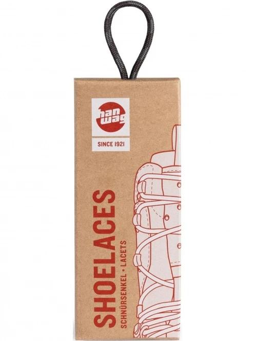 Hanwag Shoe Laces RP 110 cm cipőfűző szürke színben 2