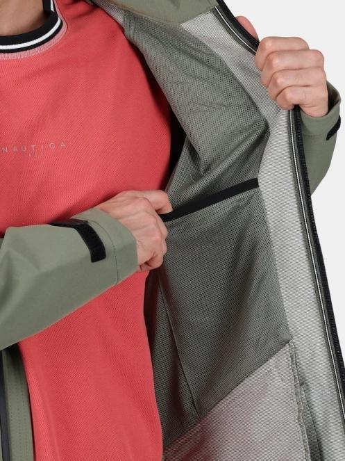 TBS Helnylon férfi softshell kabát oliva színben 9