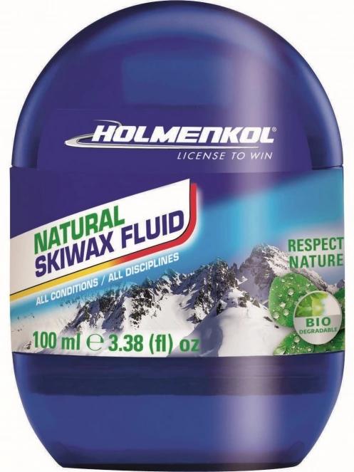Holmenkol Natural Wax Fluid síwax kék színben 2