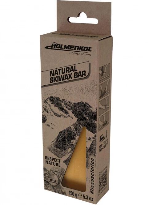 Holmenkol Natural Skiwax Bar síwax barna színben 2