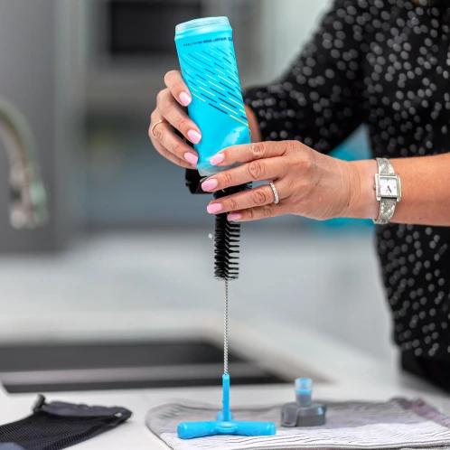HYDRAPAK Flask Cleaning Kit tisztítószer fekete színben 6