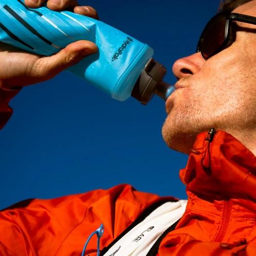 HYDRAPAK Softflask Speed 500ml ivótasak világoskék színben 8