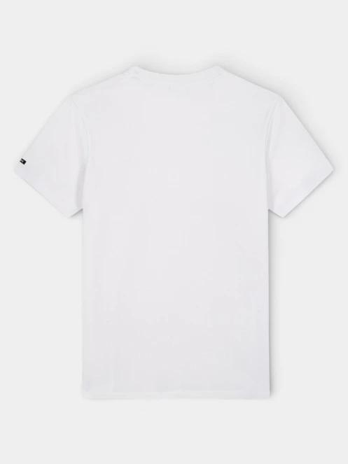 TBS Iconetee férfi rövid ujjú póló fehér színben 3