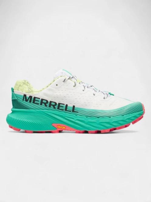 Merrell Agility Peak 5 férfi terepfutó cipő fehér színben 2
