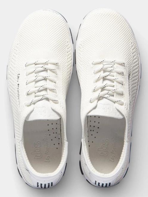 TBS Jazaria női rövid szárú cipő fehér színben 4