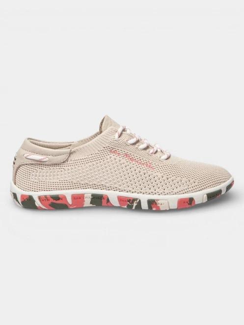 TBS Jazaria női rövid szárú cipő homok színben 2