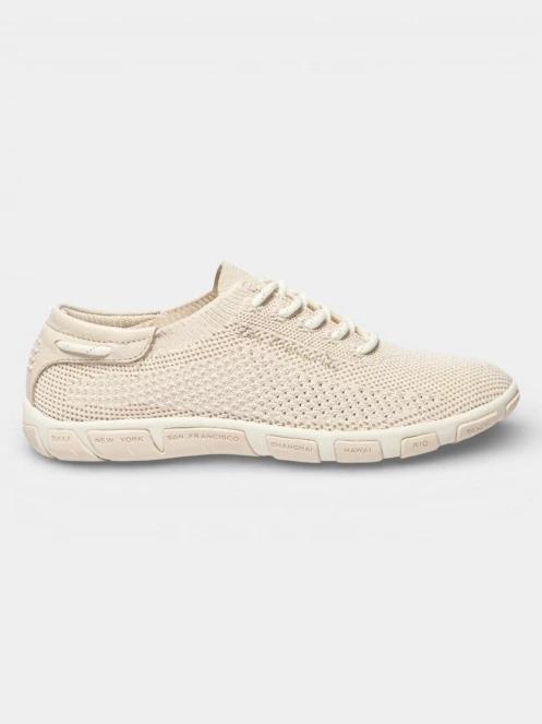 TBS Jazaria női rövid szárú cipő homok színben 2