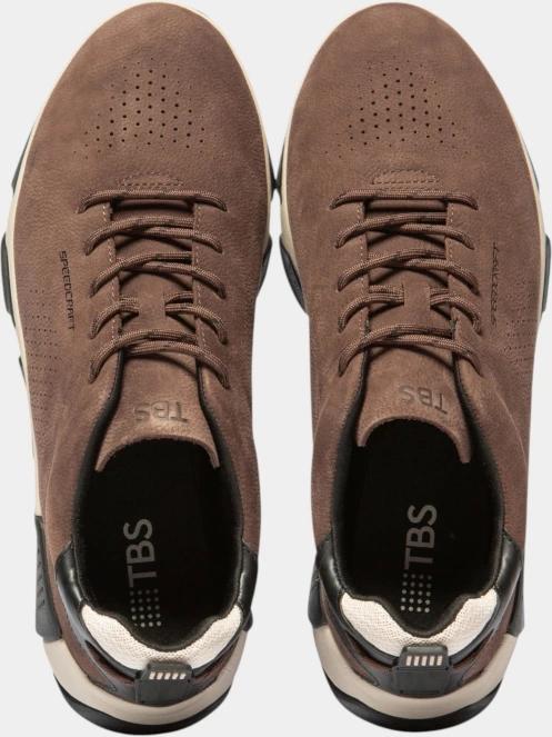 TBS Jazbary férfi sneaker barna színben 4