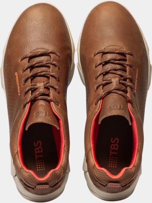 TBS Jazbary férfi sneaker barna színben 4