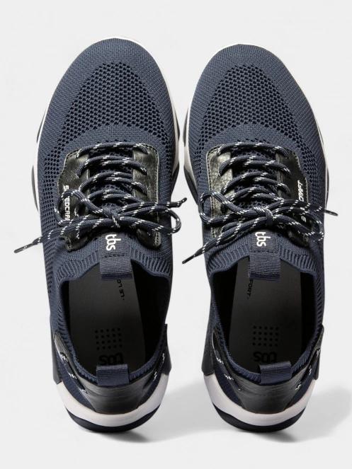 TBS Jazsail férfi sneaker sötétkék színben 4
