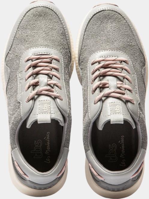 TBS Jazzfeu női sneaker szürke színben 5