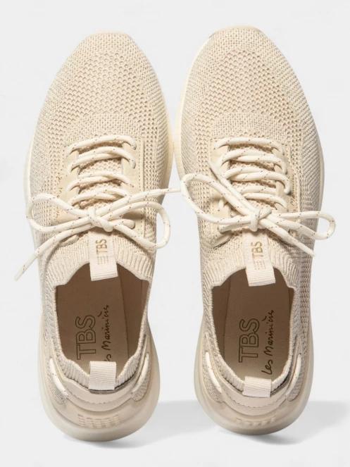 TBS Jellina női sneaker sárga színben 4