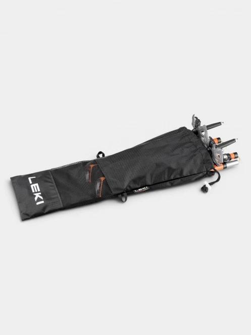 LEKI Folding Pole Bag Big 45 cm túrabot zsák fekete színben 3