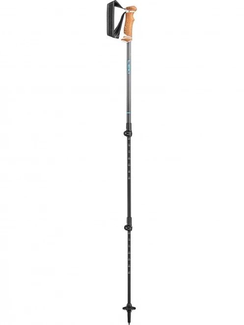 LEKI Lhasa 90 - 125 cm női túrabot szürke színben 2