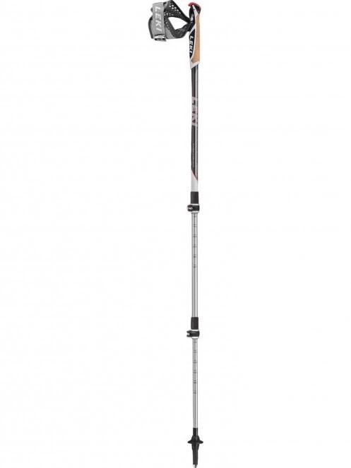 LEKI Poles Traveller Alu 90-130 cm túrabot fekete színben 4