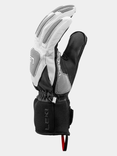 LEKI Griffin Pro 3D síkesztyű fehér színben 4