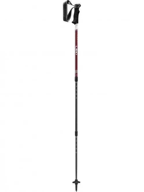 LEKI Trail Lite 100 - 135 cm túrabot piros színben 2