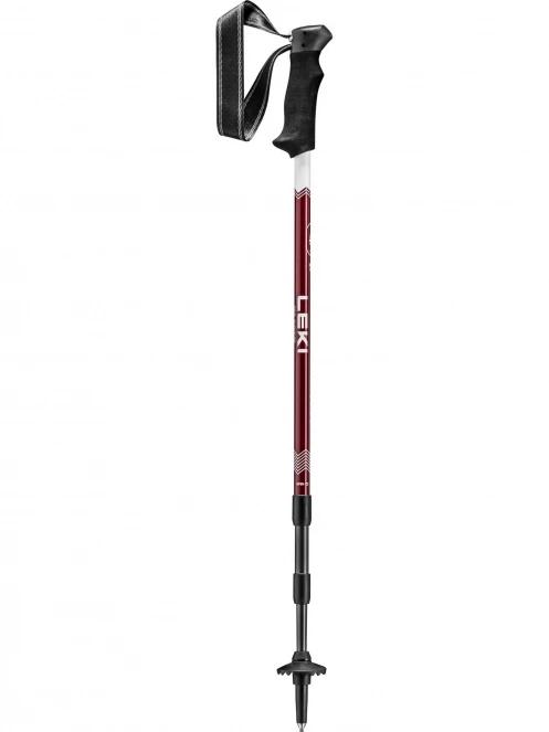 LEKI Trail Lite 100 - 135 cm túrabot piros színben 3
