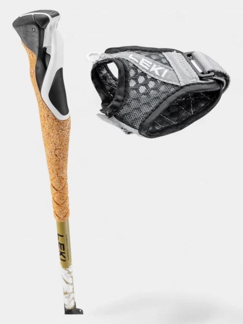LEKI Cross Trail TA 100 - 135 cm túrabot fehér színben 5