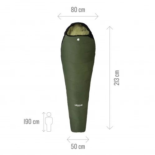 Lafuma Active 5° hálózsák oliva színben 5