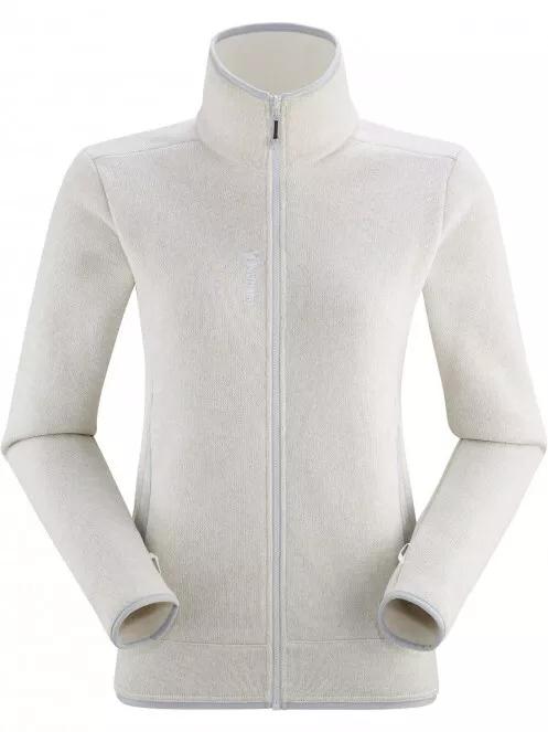 Lafuma Galati F-Zip W női polár pulóver fehér színben 6