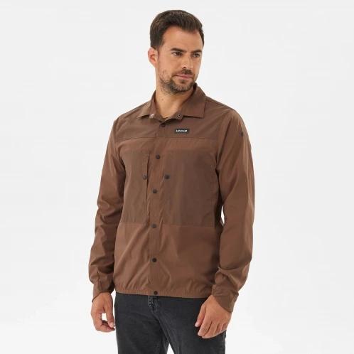Lafuma Hybrid Tour Shirt Ls M férfi hosszú ujjú ing barna színben 2